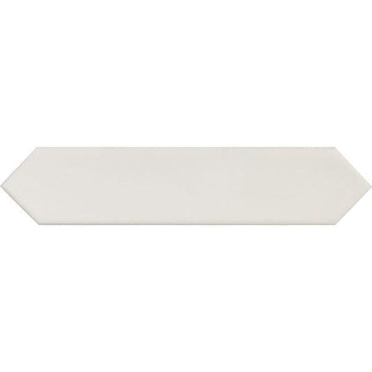White ceramic picket tile