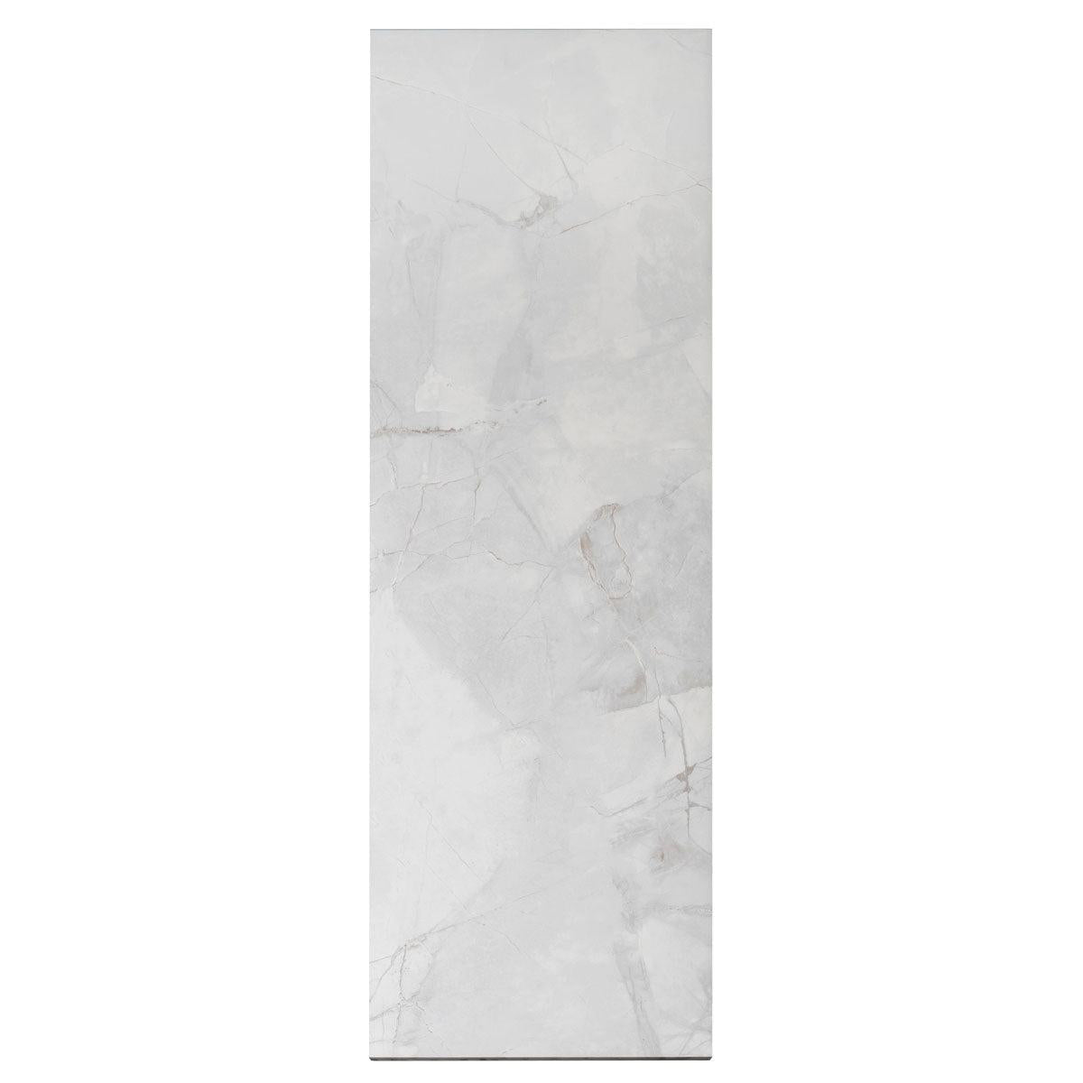 Panorama Gray Marbled Ceramic Tile 16x48 | Tile Club