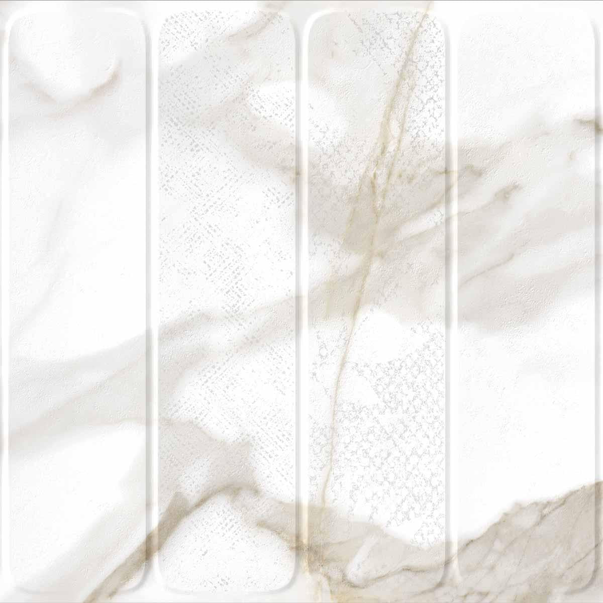 Panorama Gold Marbled Column Porcelain Tile 16x48