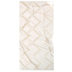 Panorama White Marbled Peak Porcelain Tile 24x48 | Tile Club