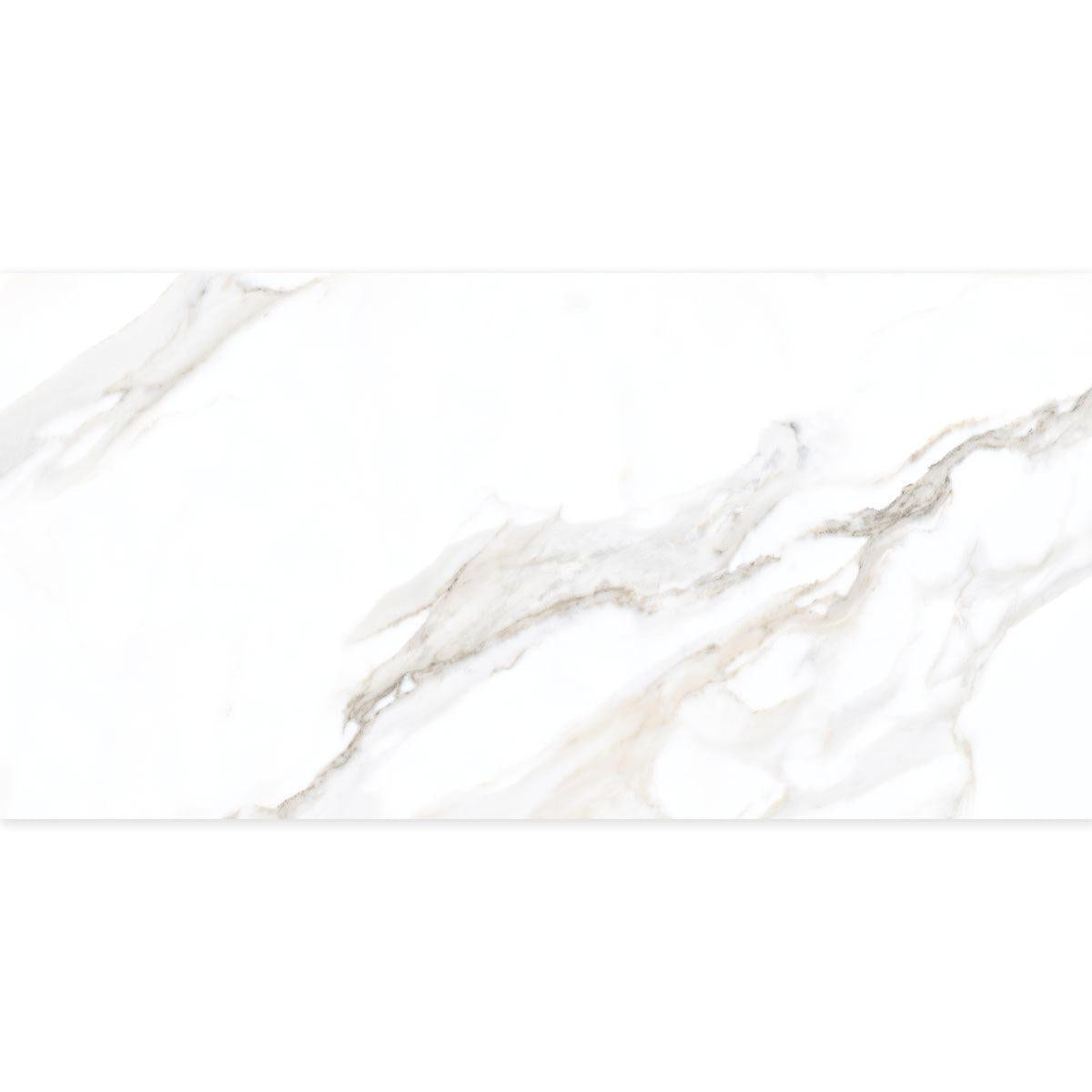 Panorama Gold Marbled Porcelain Tile 24x48