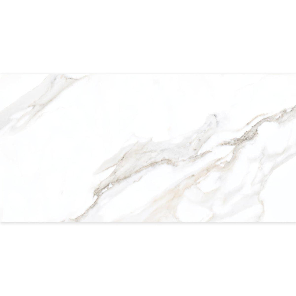Panorama Gold Marbled Porcelain Tile 24x48 | Tile Club