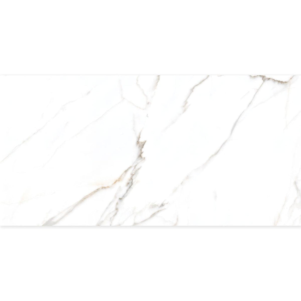 Panorama Gold Marbled Porcelain Tile 24x48 | Tile Club