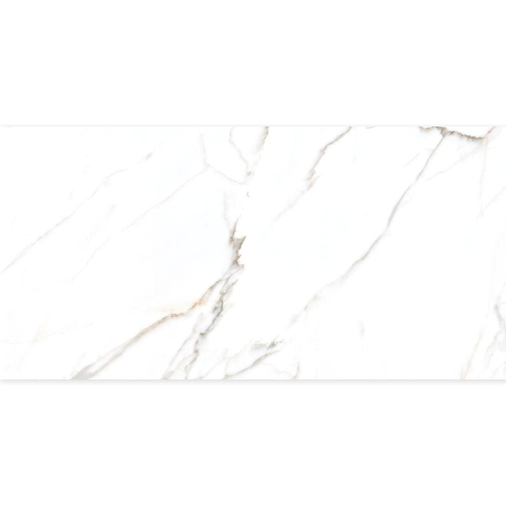 Panorama Gold Marbled Porcelain Tile 24x48 | Tile Club