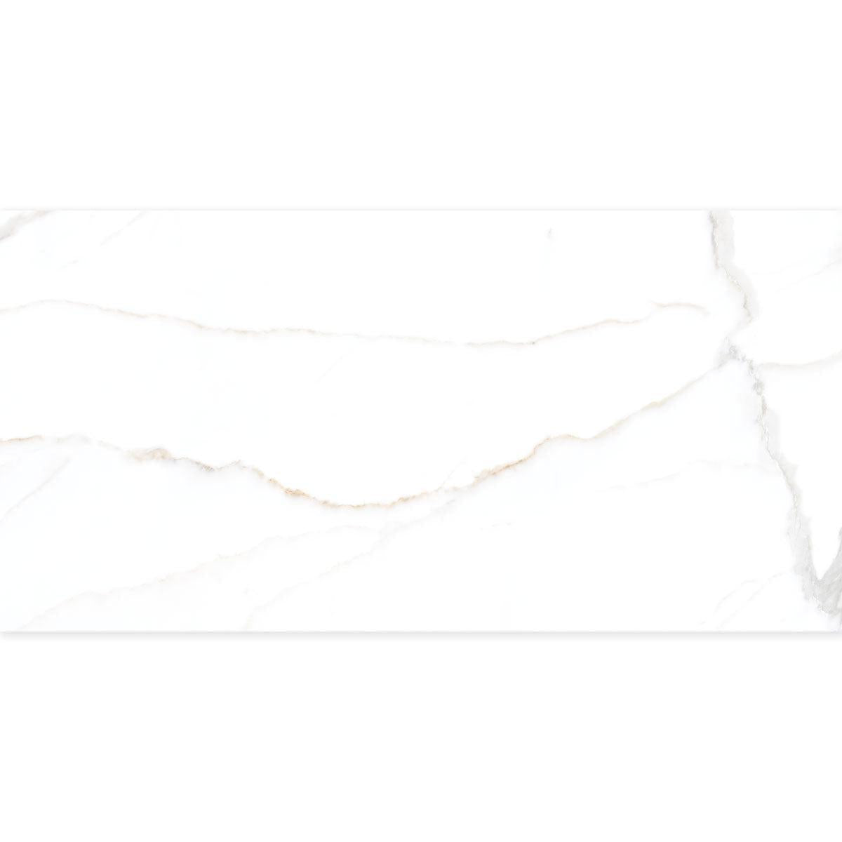 Panorama Gold Marbled Porcelain Tile 24x48 | Tile Club