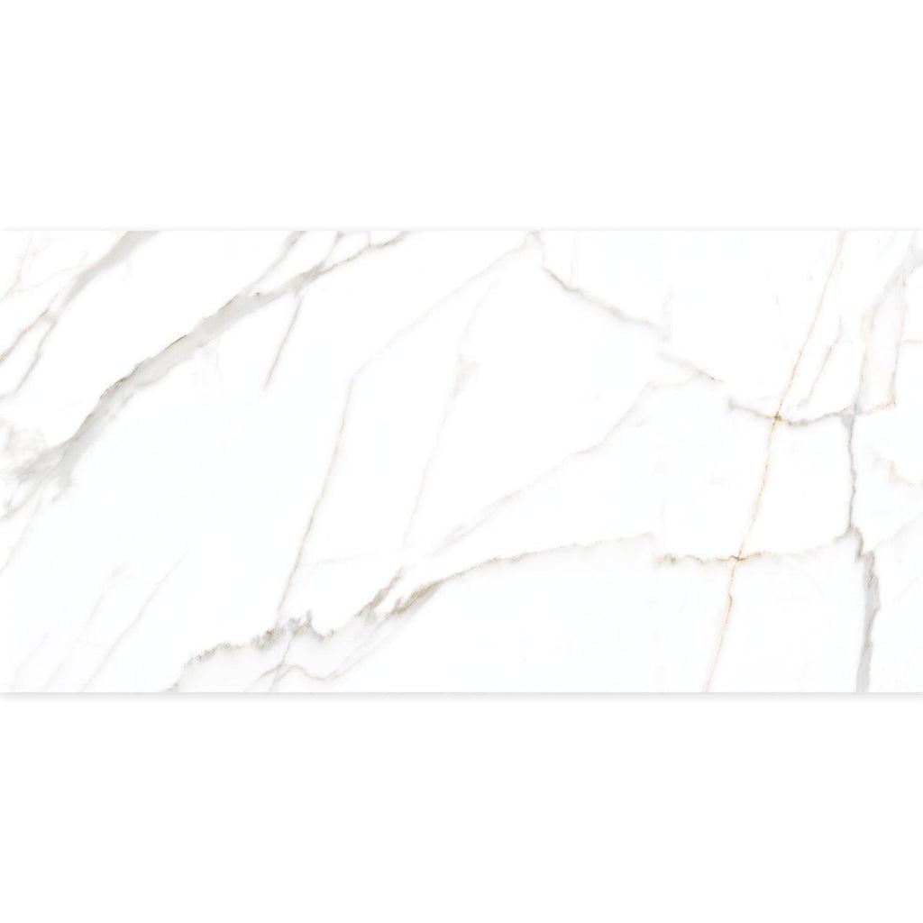 Panorama Gold Marbled Porcelain Tile 24x48 | Tile Club
