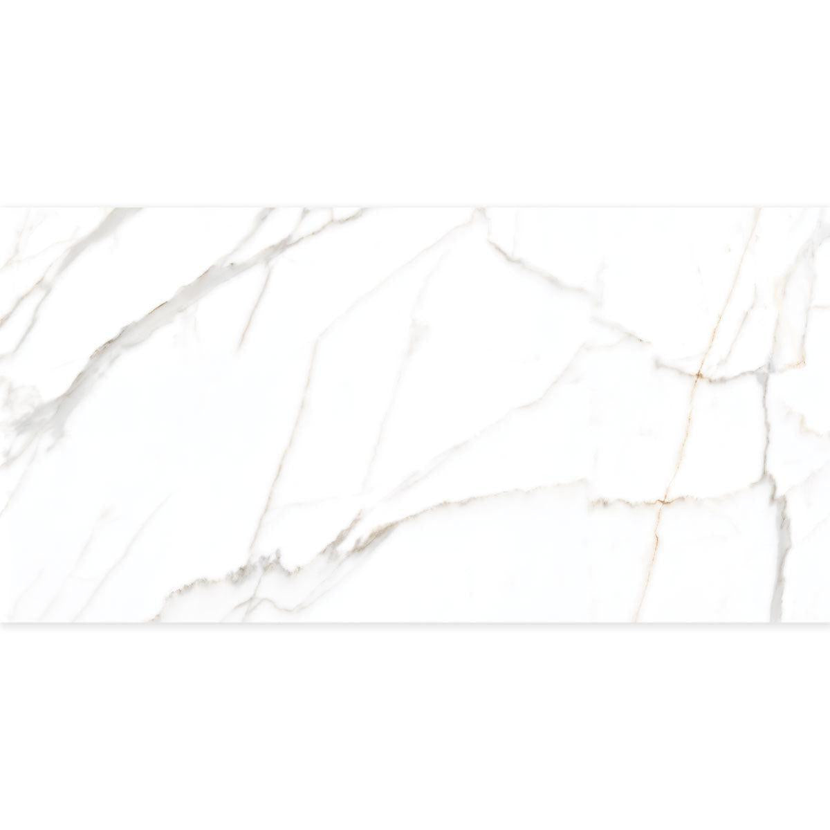 Panorama Gold Marbled Porcelain Tile 24x48 | Tile Club