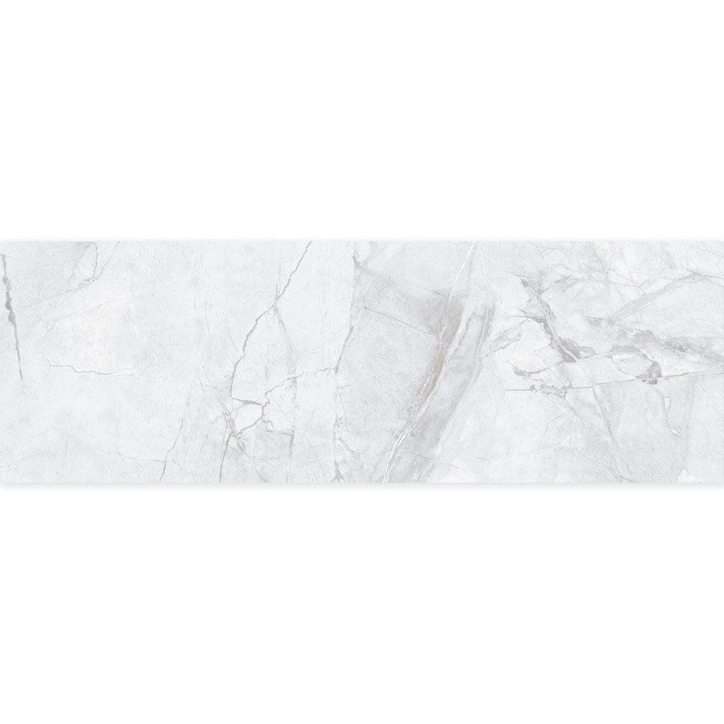 Panorama Gray Marbled Ceramic Tile 16x48 | Tile Club