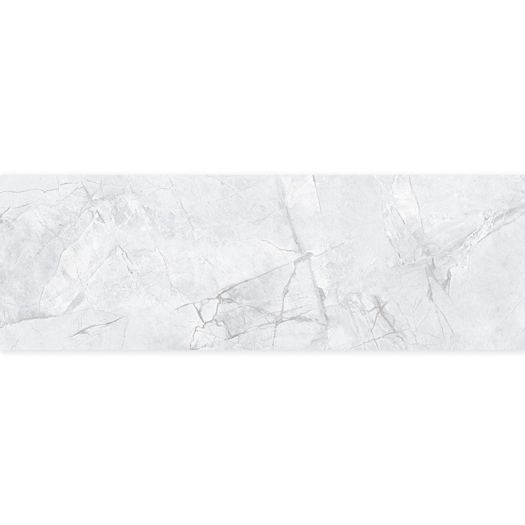 Panorama Gray Marbled Ceramic Tile 16x48 | Tile Club