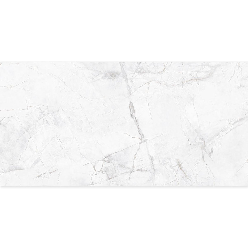 Panorama Gray Marbled Porcelain Tile 24x48 | Tile Club