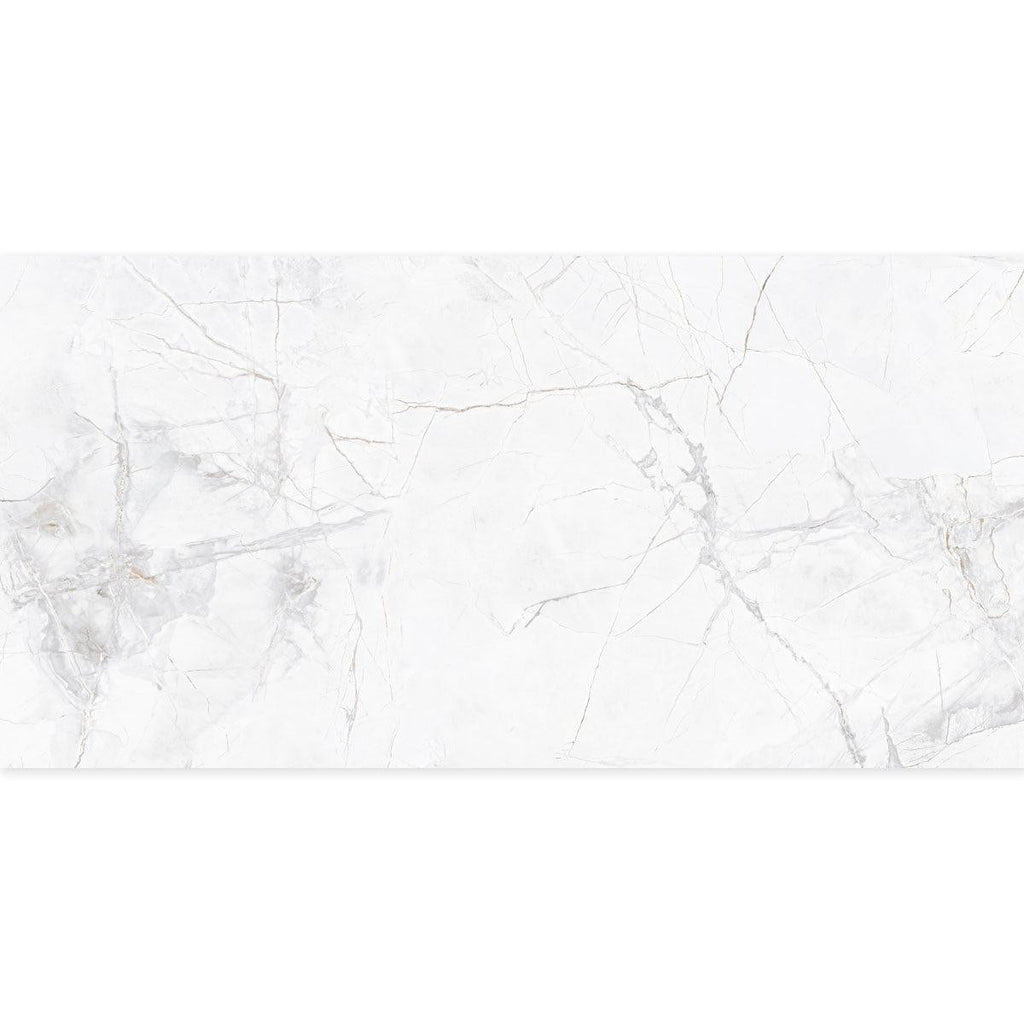 Panorama Gray Marbled Porcelain Tile 24x48 | Tile Club