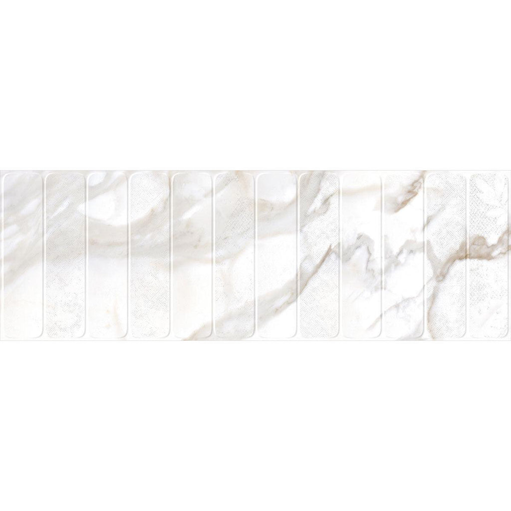 Panorama Gold Marbled Column Ceramic Tile 16x48 | Tile Club