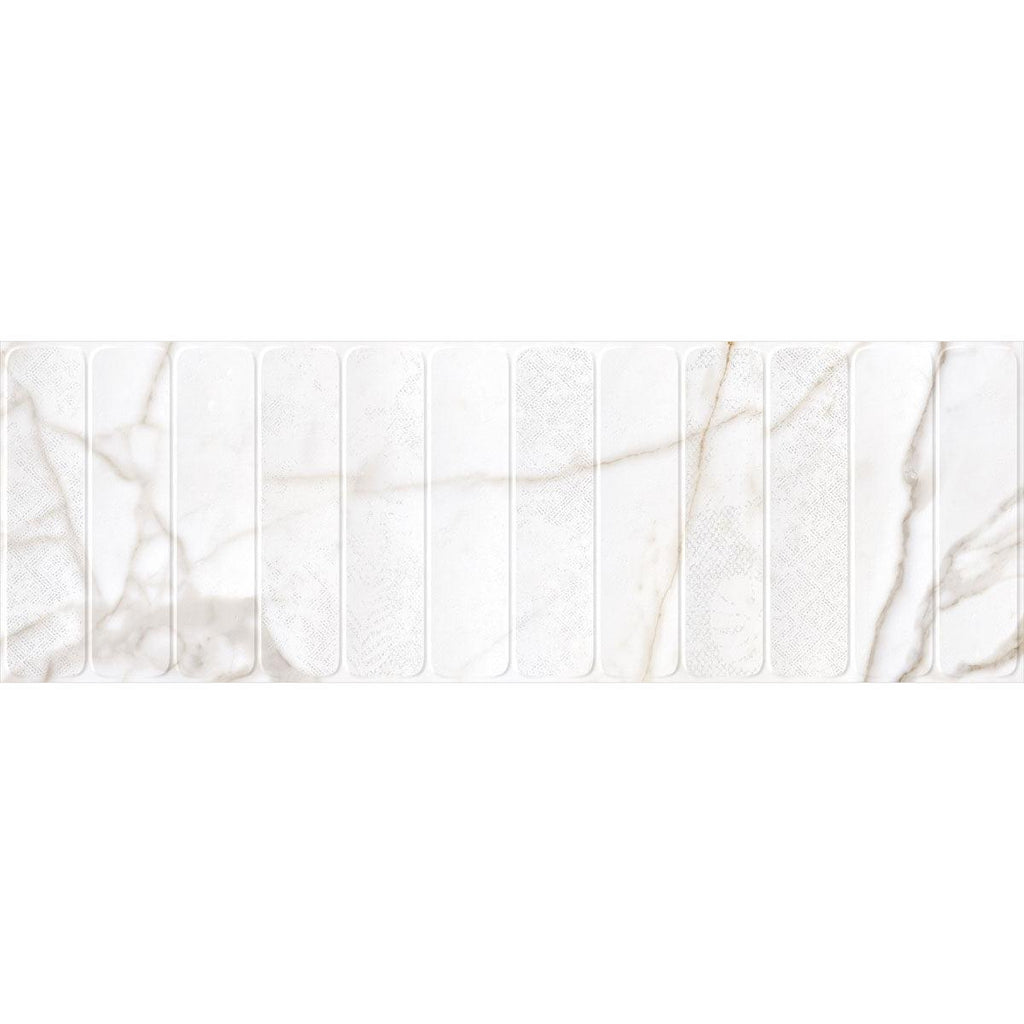 Panorama Gold Marbled Column Ceramic Tile 16x48 | Tile Club