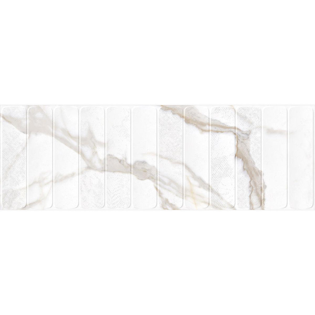Panorama Gold Marbled Column Ceramic Tile 16x48 | Tile Club