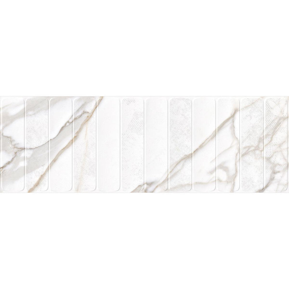 Panorama Gold Marbled Column Ceramic Tile 16x48 | Tile Club
