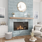 Pavillon Blue Ceramic Subway Tile 2.7x8.5