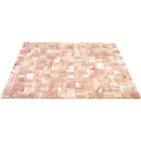 Peaches & Cream Swirls Squares Glass Pool Tile | Tile Club