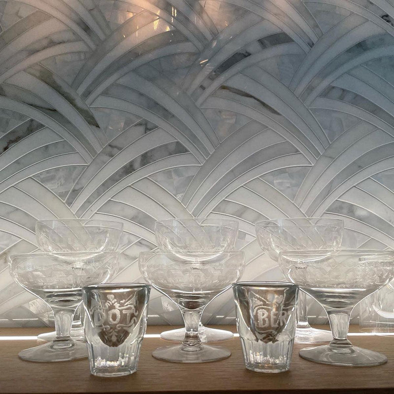 Pearl Sail Waterjet Mosaic Tile | Tile Club