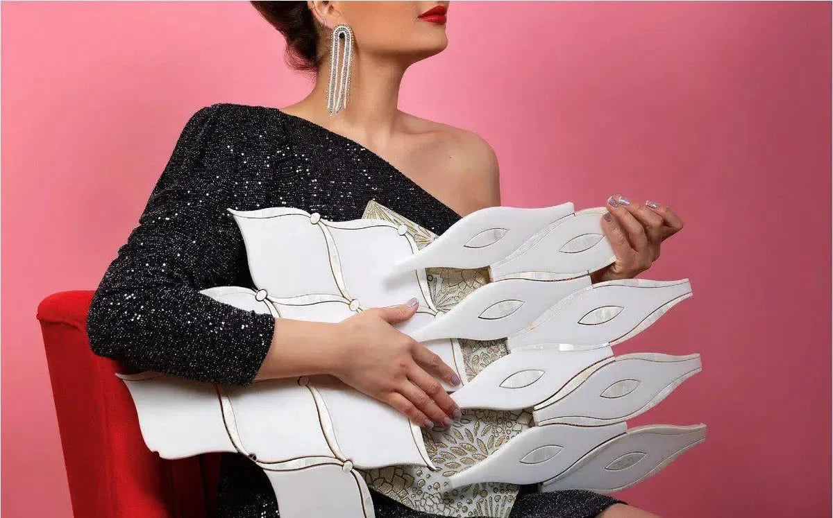 waterjet marble mosaic tile