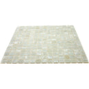Pearly Waves Mixed Squares Glass Pool Tile | Tile Club