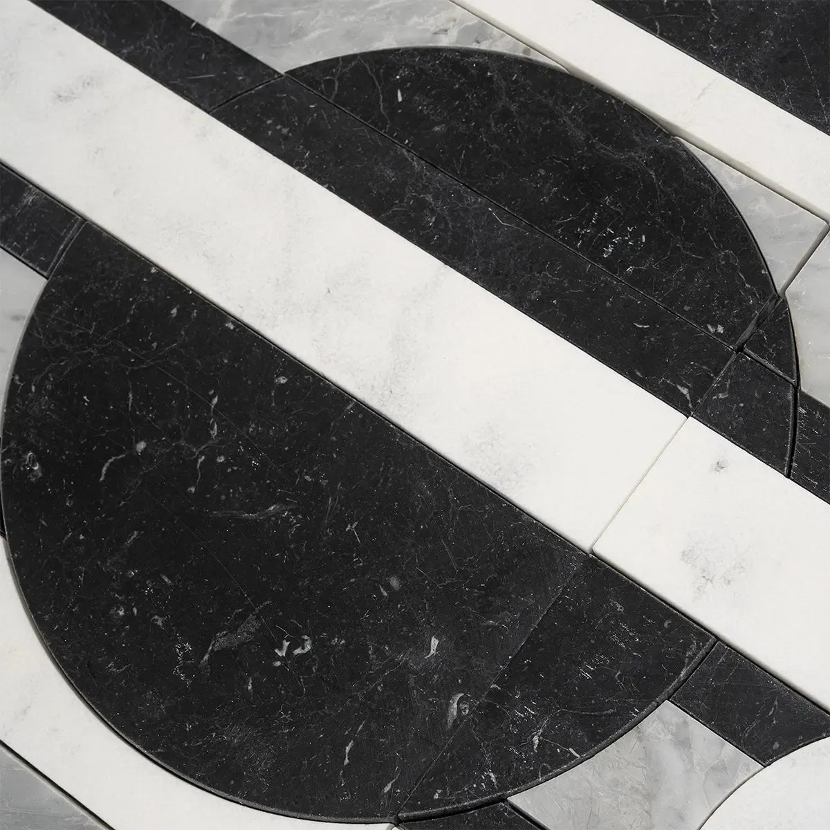 Pictoria Eclipse Bold Waterjet Mosaic Tile | Tile Club