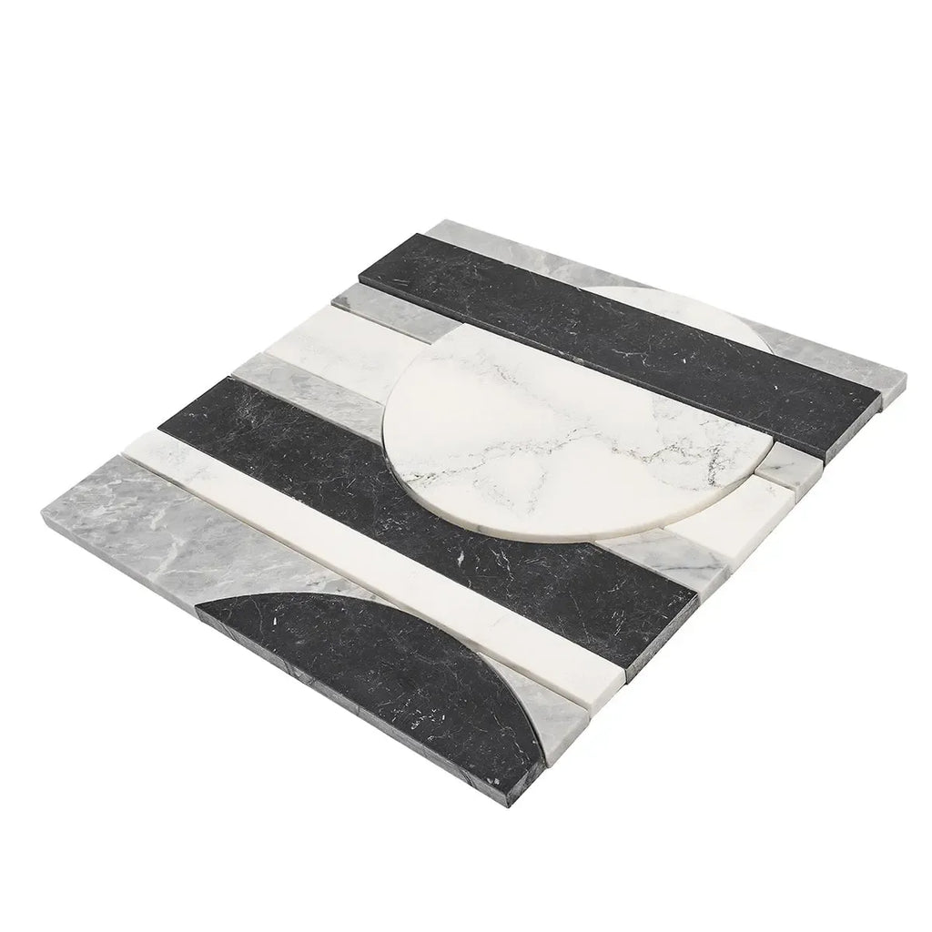 Pictoria Eclipse Bold Waterjet Mosaic Tile | Tile Club