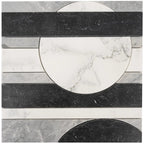 Pictoria Eclipse Bold Waterjet Mosaic Tile | Tile Club