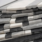 Pictoria Eclipse Bold Waterjet Mosaic Tile | Tile Club