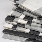 Pictoria Eclipse Bold Waterjet Mosaic Tile | Tile Club
