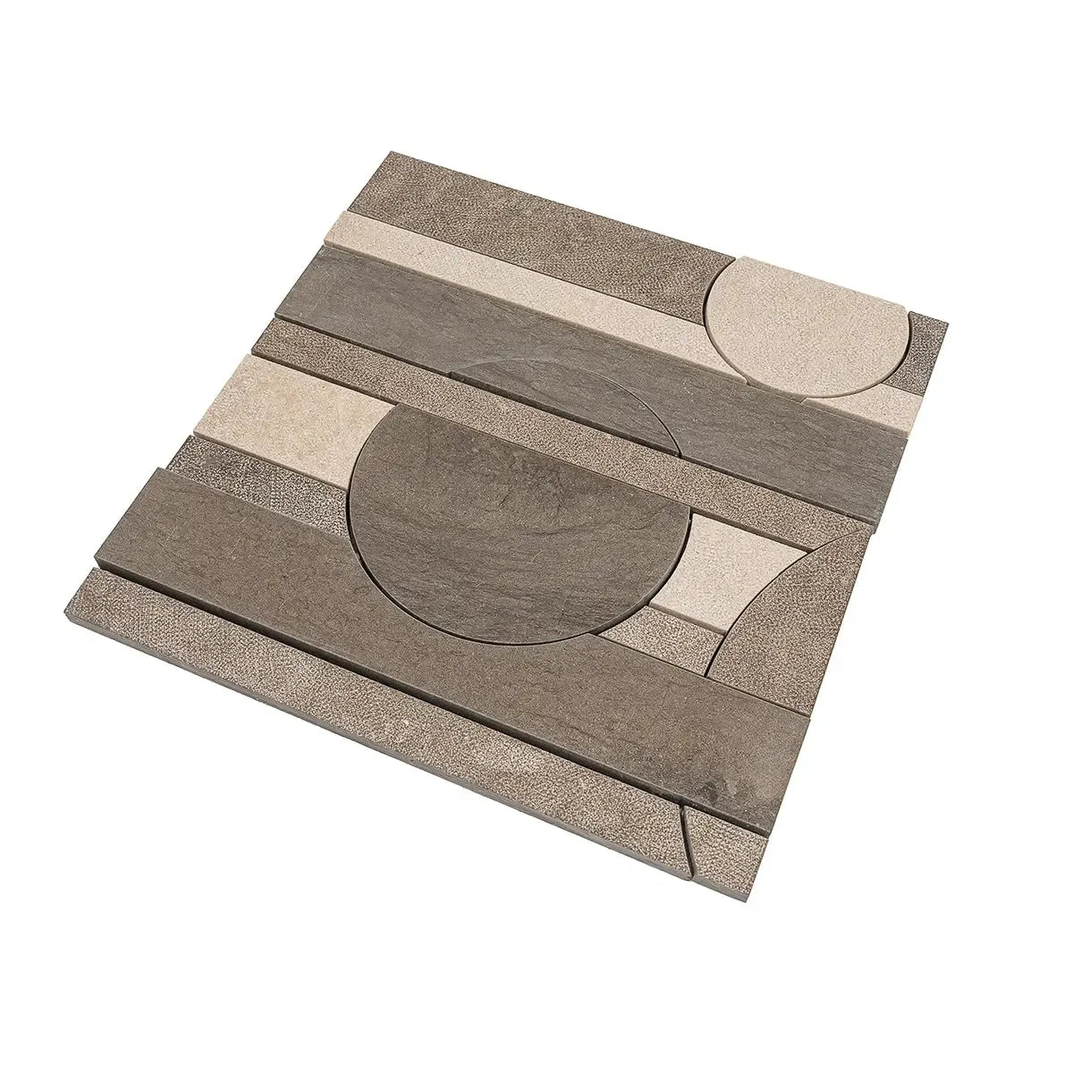 Pictoria Eclipse Earth Waterjet Mosaic Tile | Tile Club