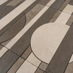 Pictoria Eclipse Earth Waterjet Mosaic Tile | Tile Club