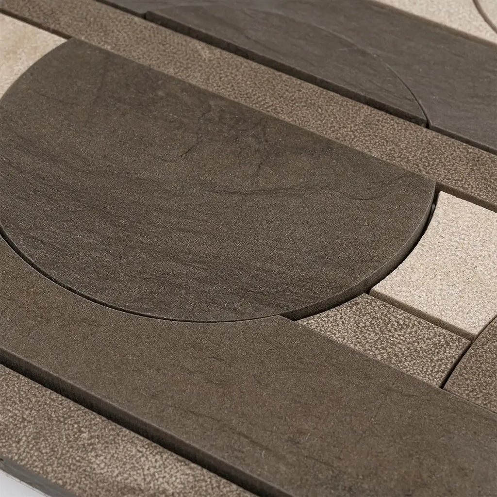 Pictoria Eclipse Earth Waterjet Mosaic Tile | Tile Club