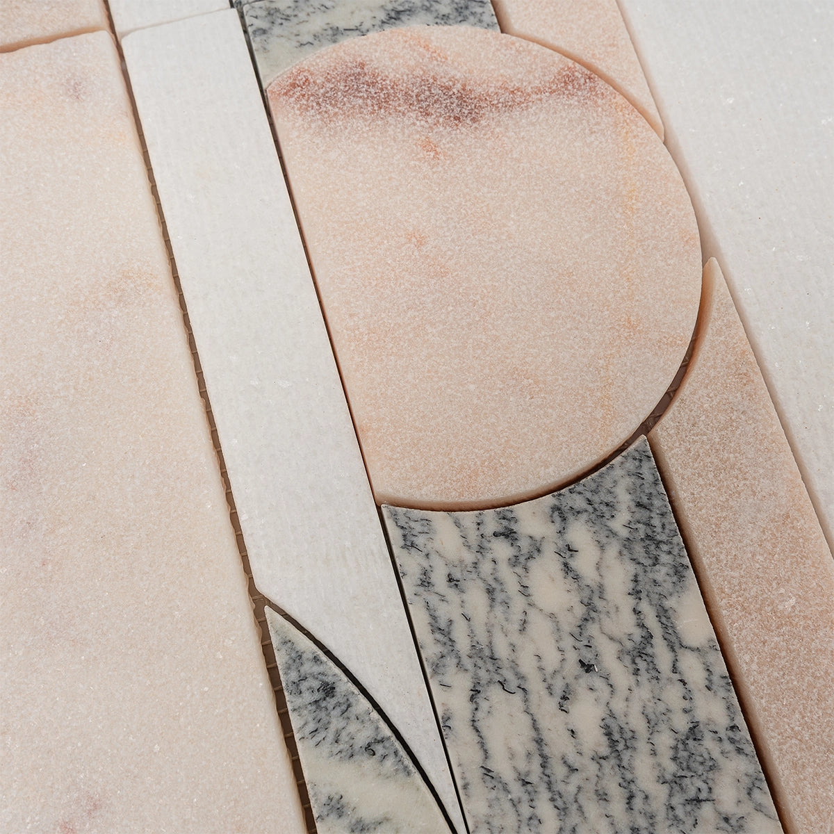 Pictoria Eclipse Rose Waterjet Mosaic Tile | Tile Club