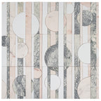 Pictoria Eclipse Rose Waterjet Mosaic Tile | Tile Club