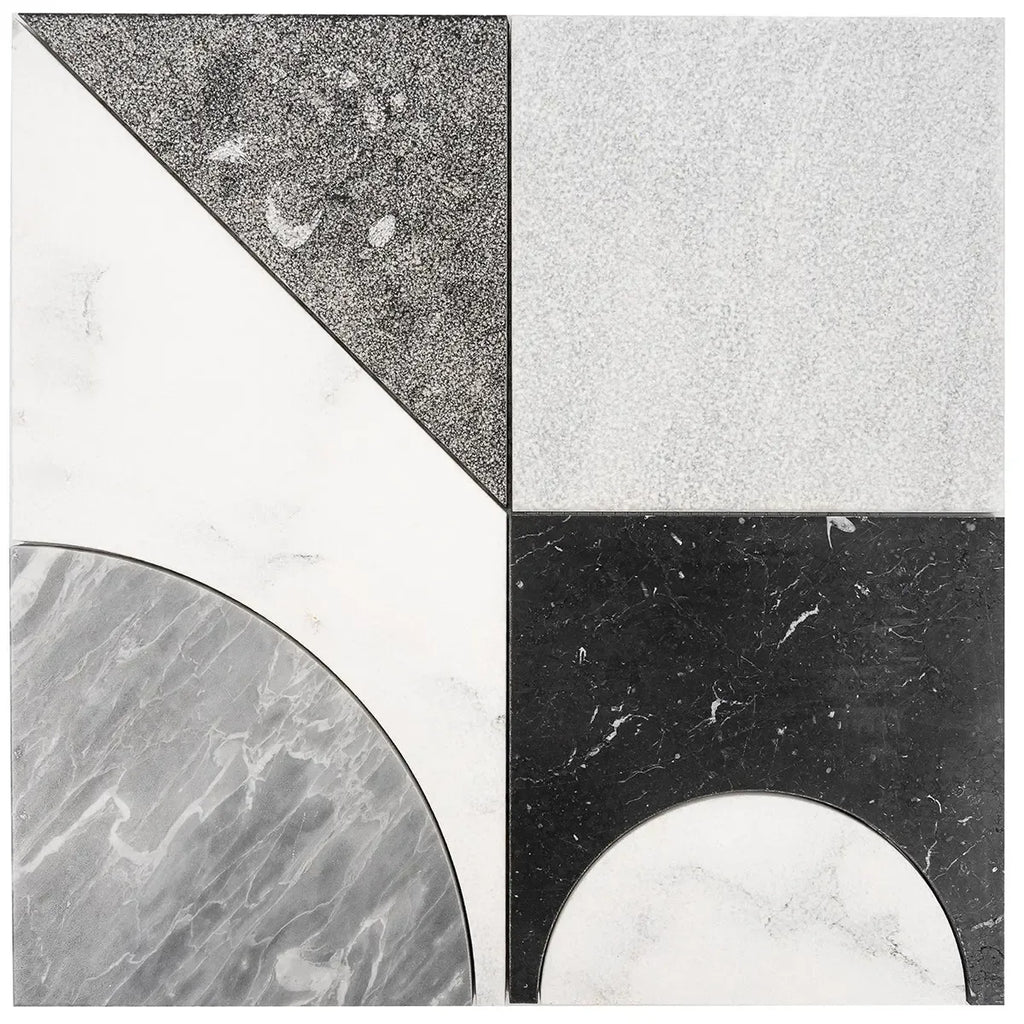 Pictoria Mod Bold Waterjet Mosaic Tile | Tile Club