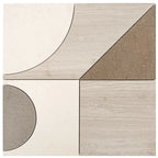 Pictoria Mod Earth Waterjet Mosaic Tile | Tile Club