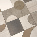 Pictoria Mod Earth Waterjet Mosaic Tile | Tile Club