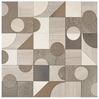 Pictoria Mod Earth Waterjet Mosaic Tile | Tile Club