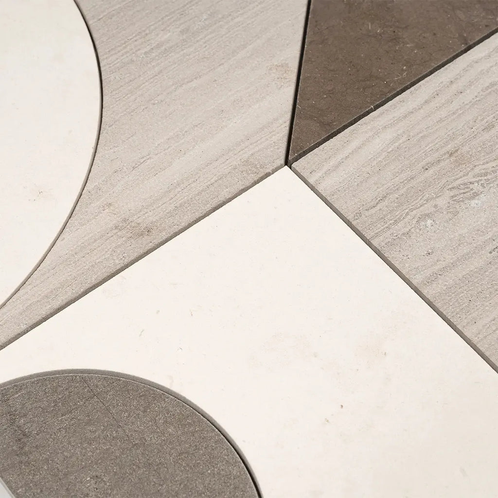 Pictoria Mod Earth Waterjet Mosaic Tile | Tile Club
