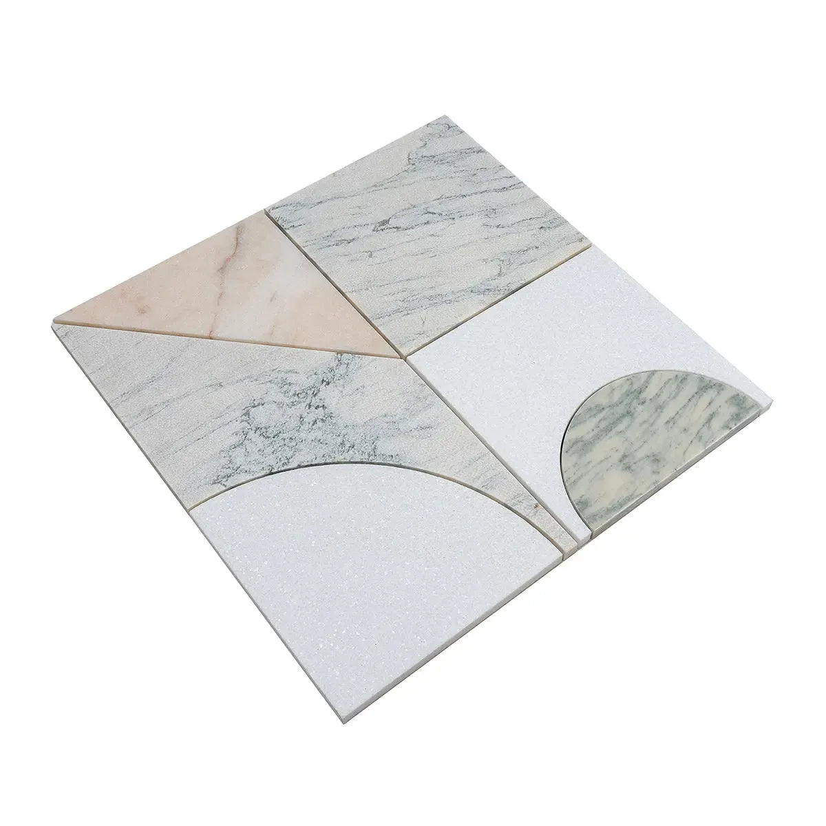 Pictoria Mod Rose Waterjet Mosaic Tile | Tile Club