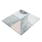 Pictoria Mod Rose Waterjet Mosaic Tile | Tile Club