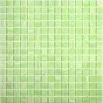 Pistachio Squares Glass Pool Tile