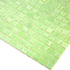 Pistachio Squares Glass Pool Tile | Tile Club