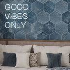 Portuguese Blue Dimension Hex Porcelain Tile | Tile Club