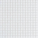 Pure White Glossy Squares Glass Pool Tile