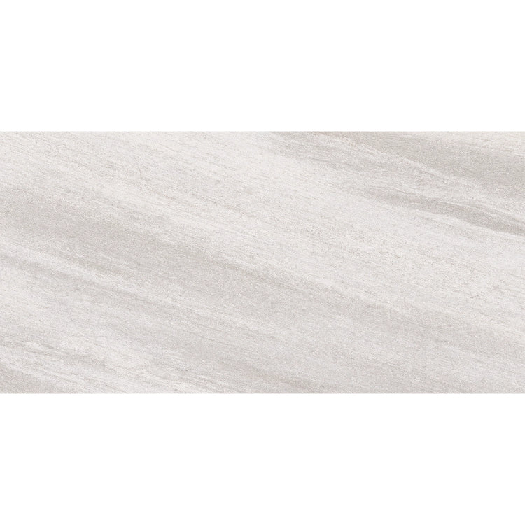 Quartz Bianco Large Format Porcelain Tile 24x48 | Tile Club