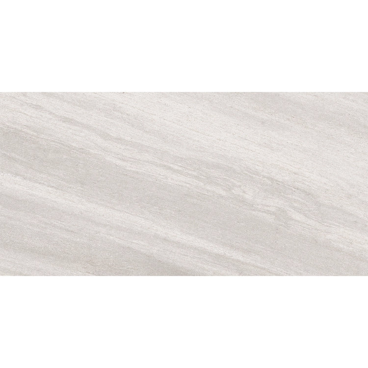 Quartz Bianco Large Format Porcelain Tile 24x48 | Tile Club