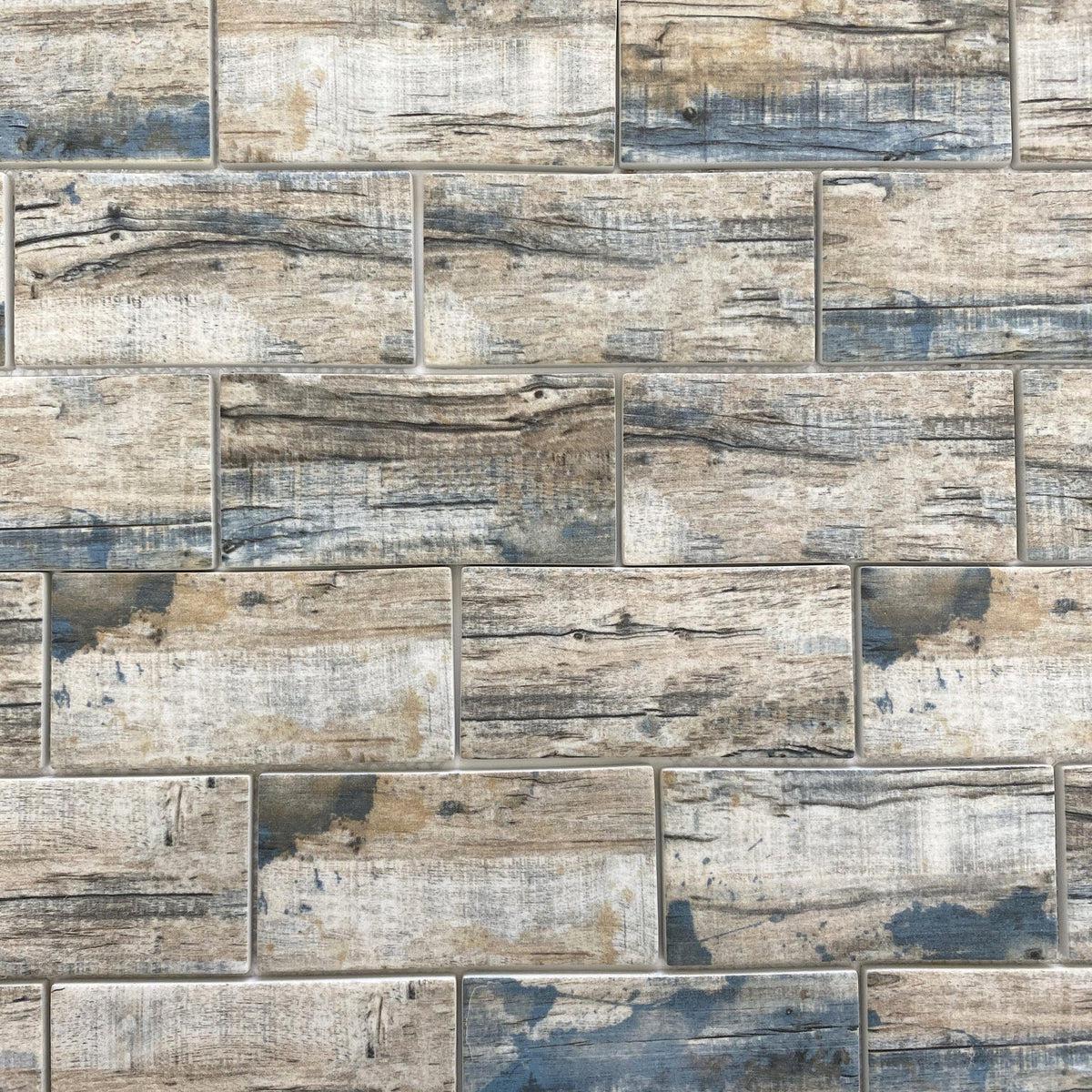 wood color tile