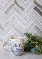 11" x 12.6" wood color mosaic  tile