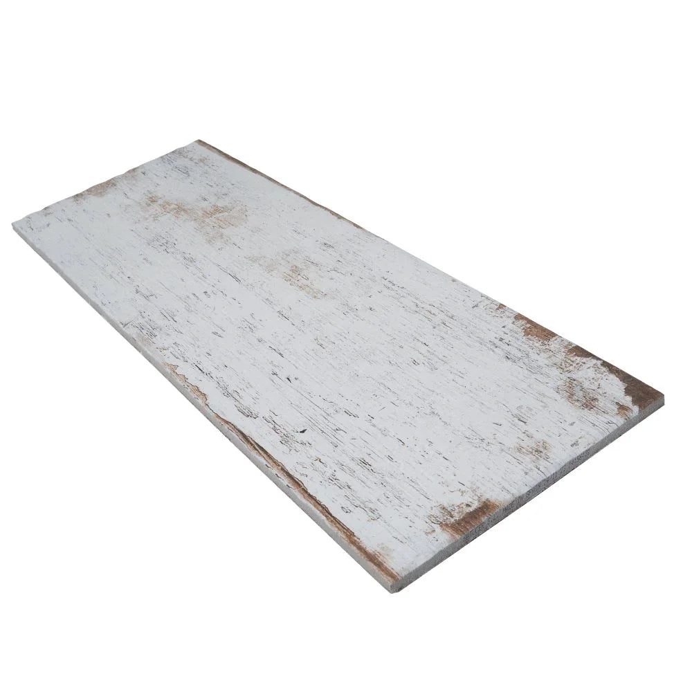 Retro Blanco Reclaimed Wood-Look Tile 21X60 | Tile Club